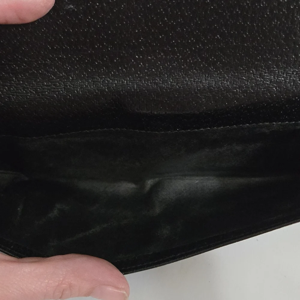 EUC Gucci Leather Continental Long Wallet